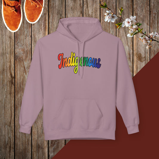 Colorful Indigenous Unisex Midweight Softstyle Fleece Hoodie