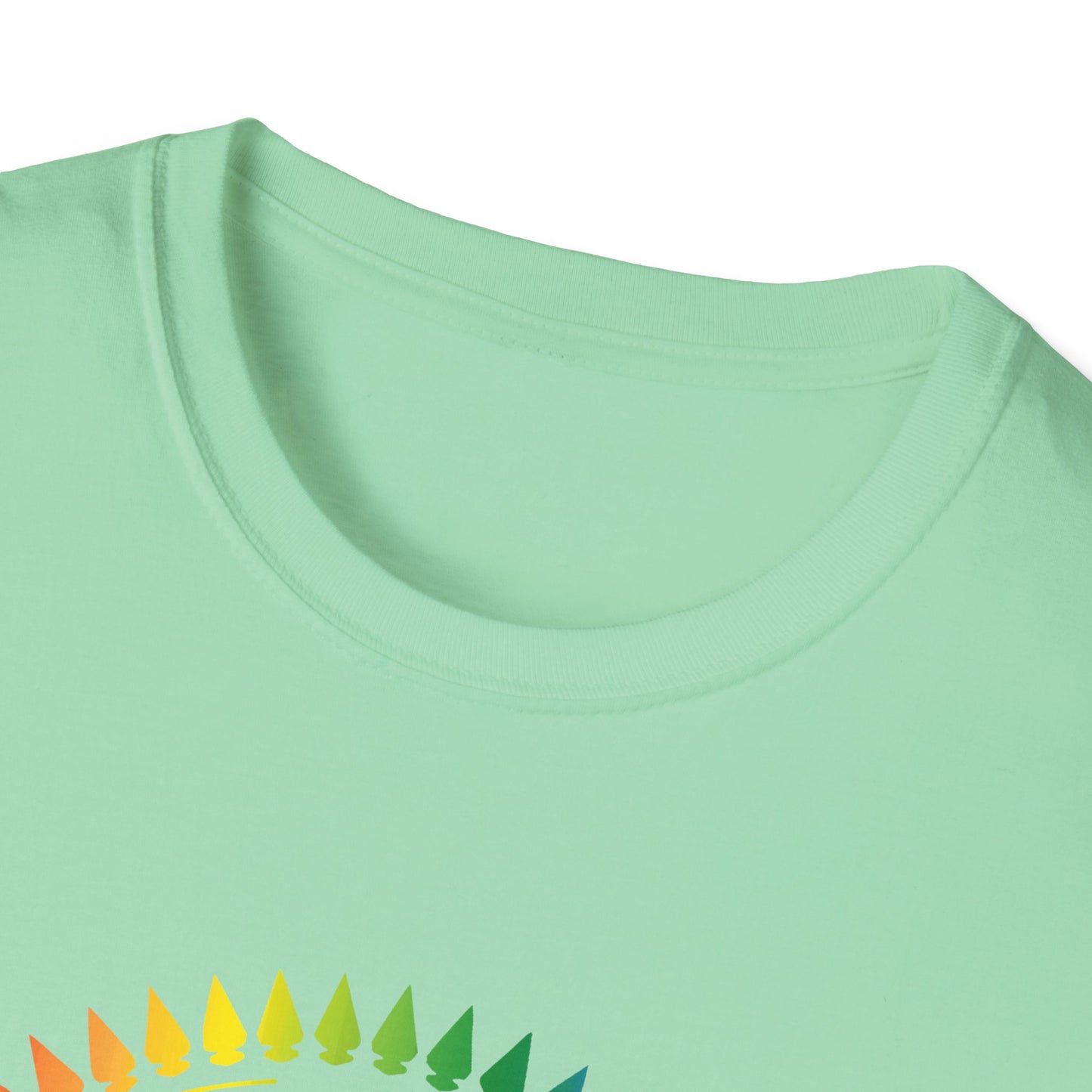 Colorful Navajo Nation Seal Unisex Softstyle T-Shirt