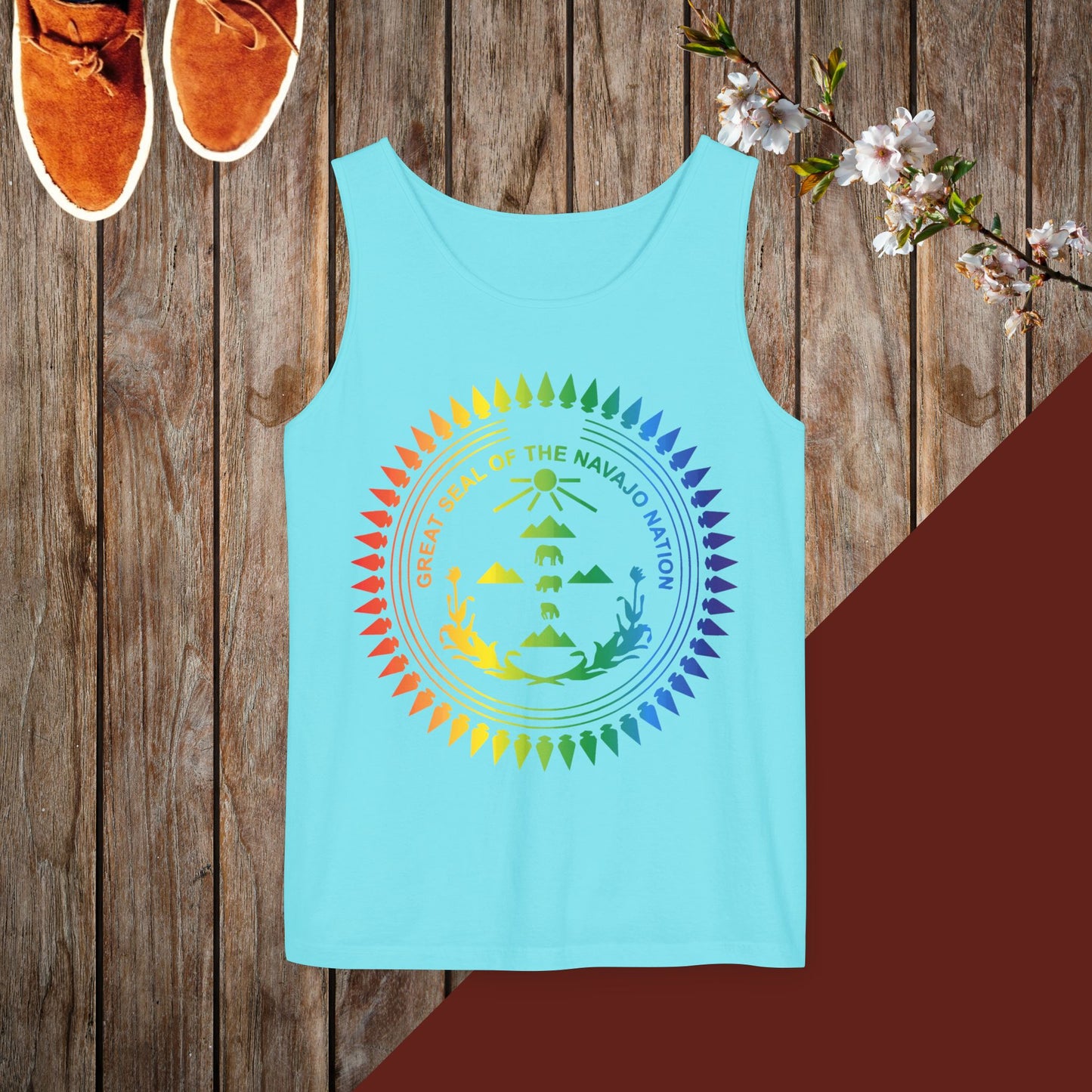 Colorful Navajo Nation Tank Top for Summer Fun