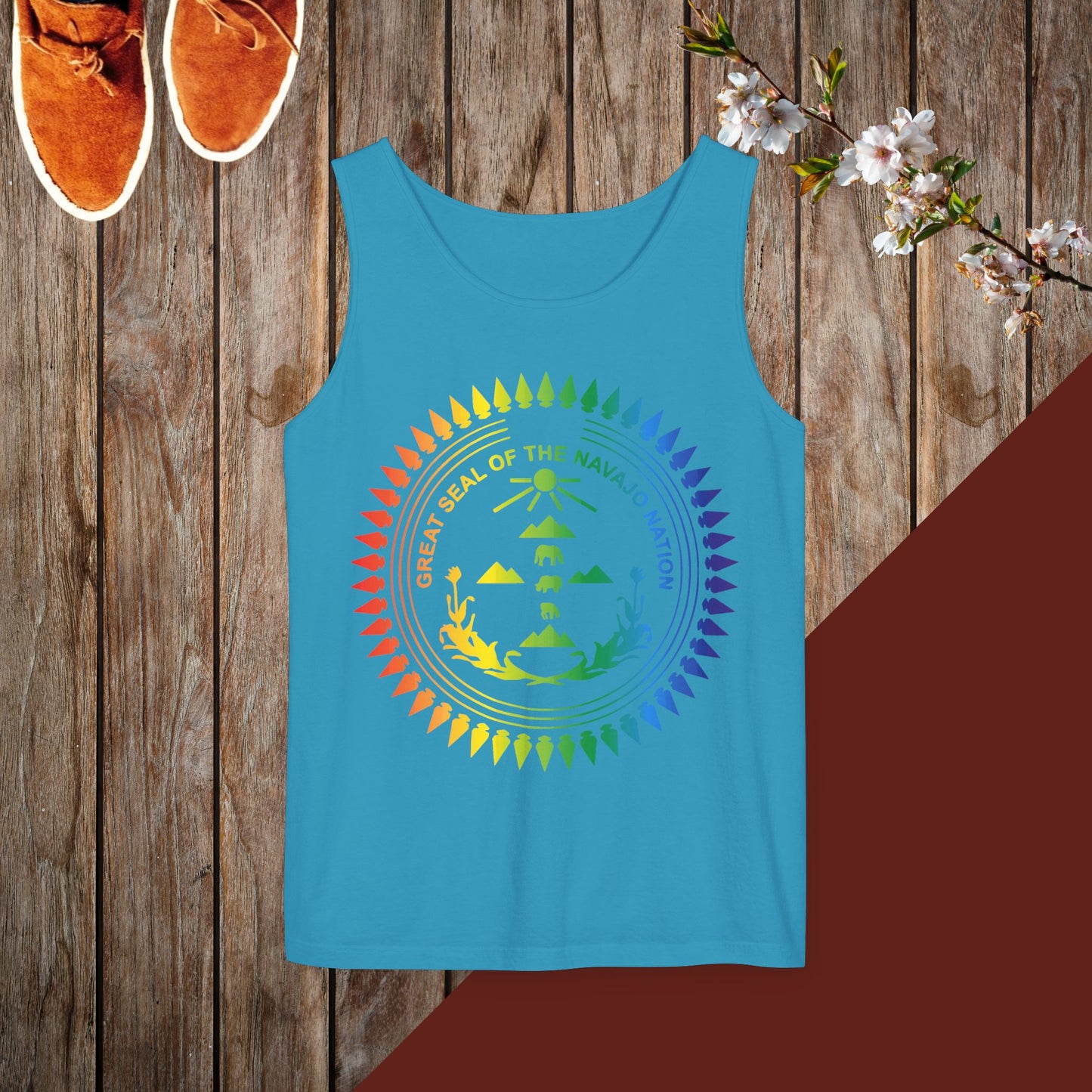 Colorful Navajo Nation Tank Top for Summer Fun