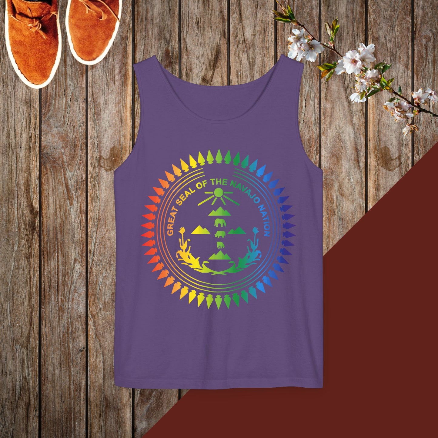 Colorful Navajo Nation Tank Top for Summer Fun