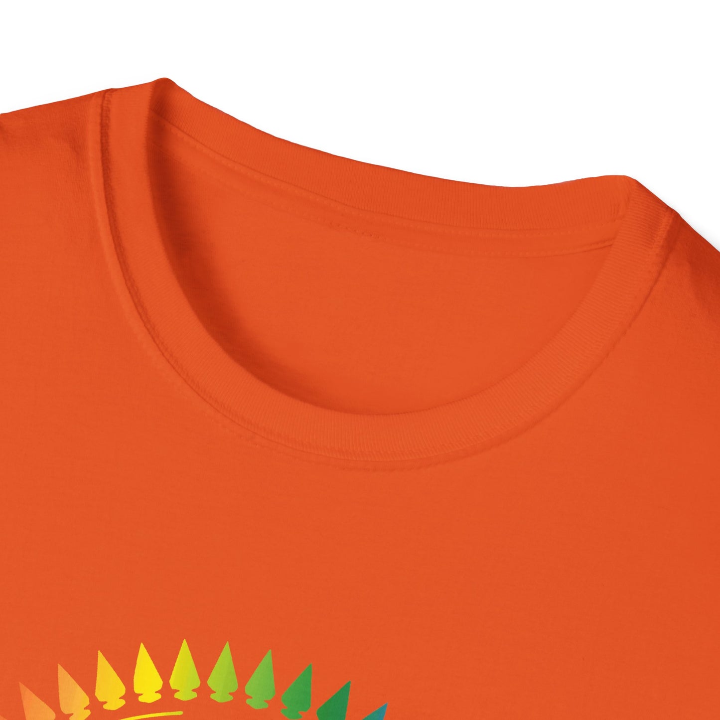 Colorful Navajo Nation Seal Unisex Softstyle T-Shirt